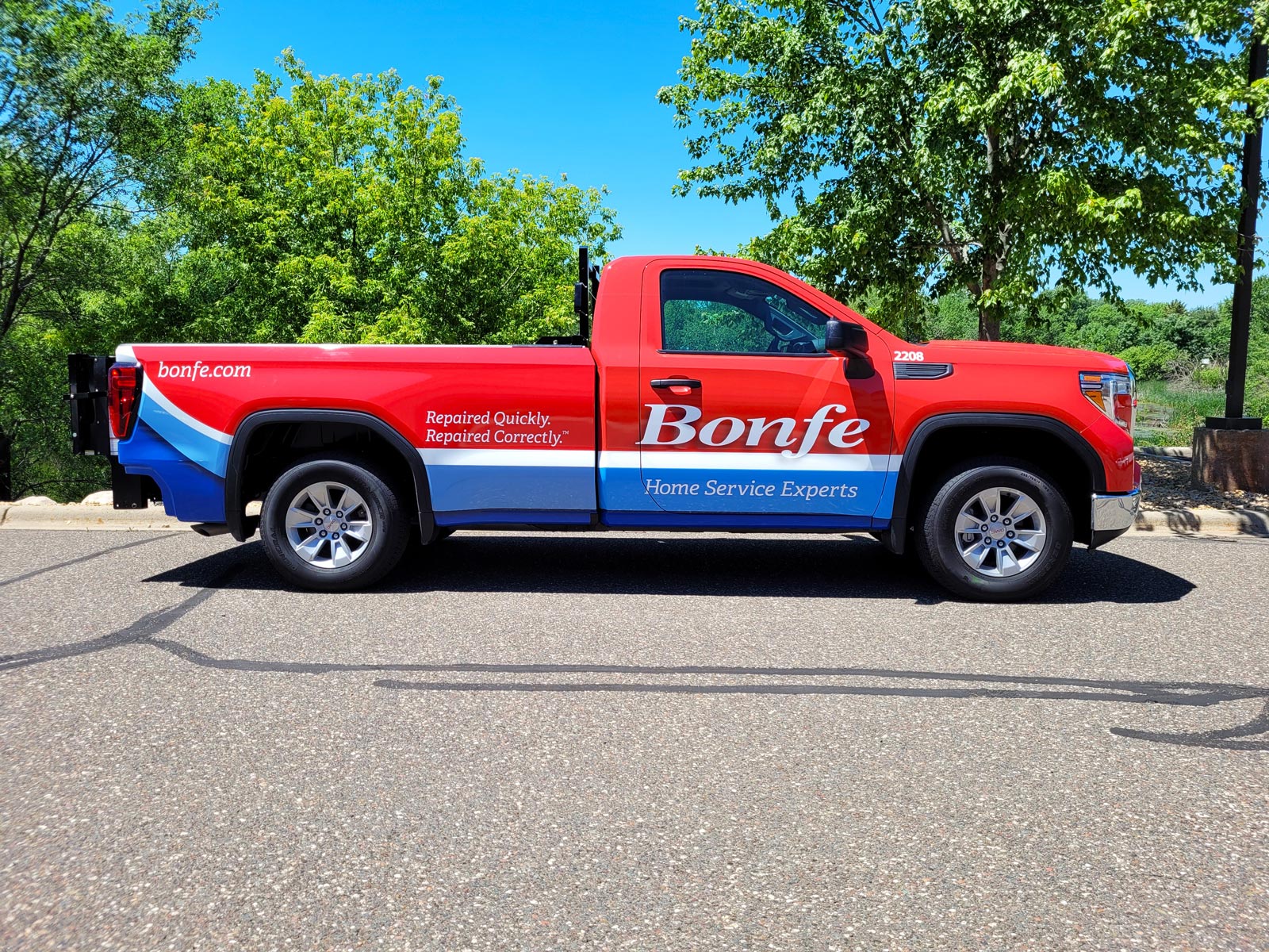 Bonfe – Truck Wrap