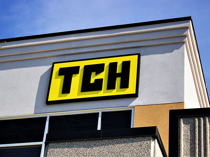 Pan Sign - TCH Twin Cities Hardware Store Signage - Impression Signs and Graphics