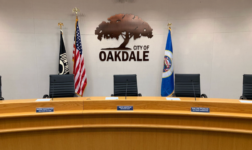 City of Oakdale – 1.4″ Copper Metal Dimensional Signage – Oakdale, MN – by Impression Signs & Graphics