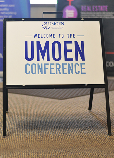 Display Stand Signs - Conference Signage - Umoen - Impression Signs and Graphics