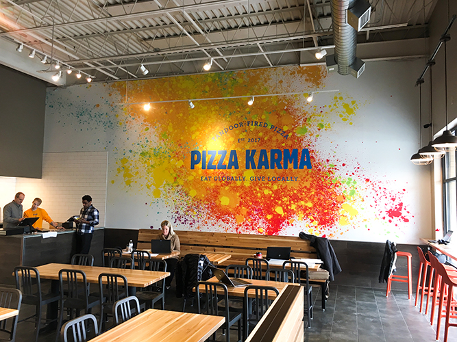 Pizza Karma - Impression Signs and Graphics - MN