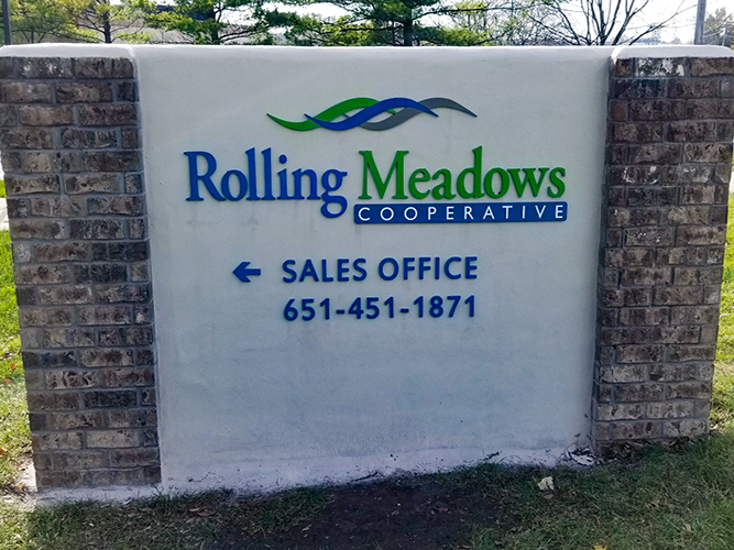 Rolling Meadows - Monument Sign - Impression Signs and Graphics