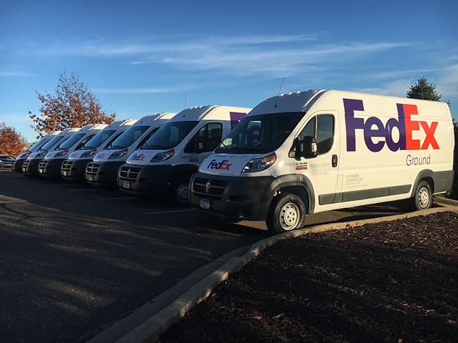Vehicle Graphic - Fleet - Van - FedEx - Impression Signs and Graphics