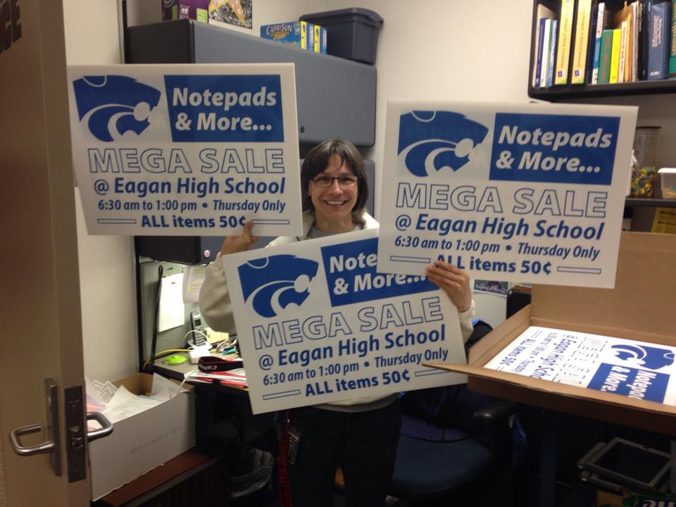 Eagan High School Outdoor Signage