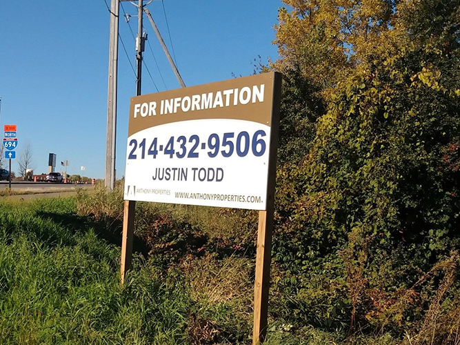Justin Todd Outdoor Signage