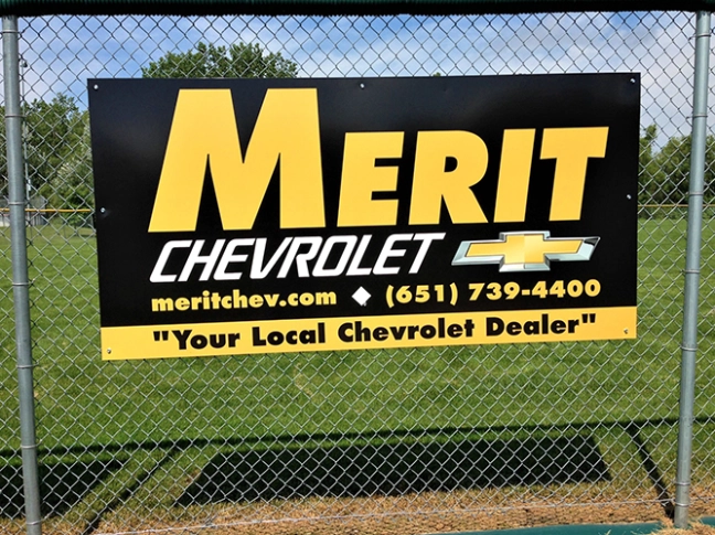 Merit Chevrolet Outdoor Signage